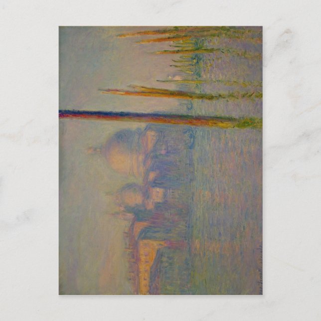 Description Grand Canal, Venedig, 1908 av Claude M Vykort (Framsida)