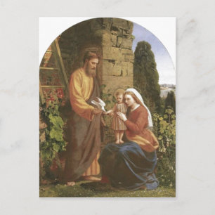 Description James Collinson, Heliga Family Origina Vykort