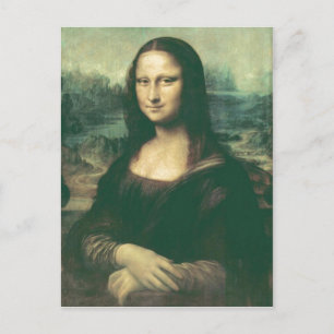 Description Mona Lisa Image har ändrats för Vykort