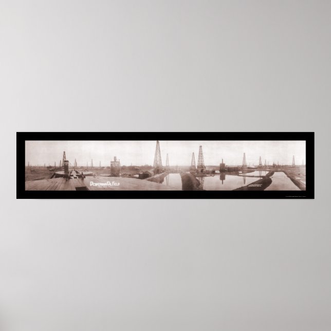 Desdemona Oil Fält Photo 1919 Poster (Framsidan)