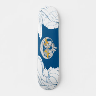 Desdeux bots mini skateboard bräda 18,7 cm