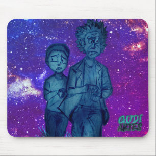 Desenho do R&M feito á mão. GudiArtes Musmatta