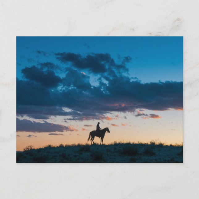 Desert Afterglow Wedding Invitation Serene Inbjudan Vykort (Framsida)