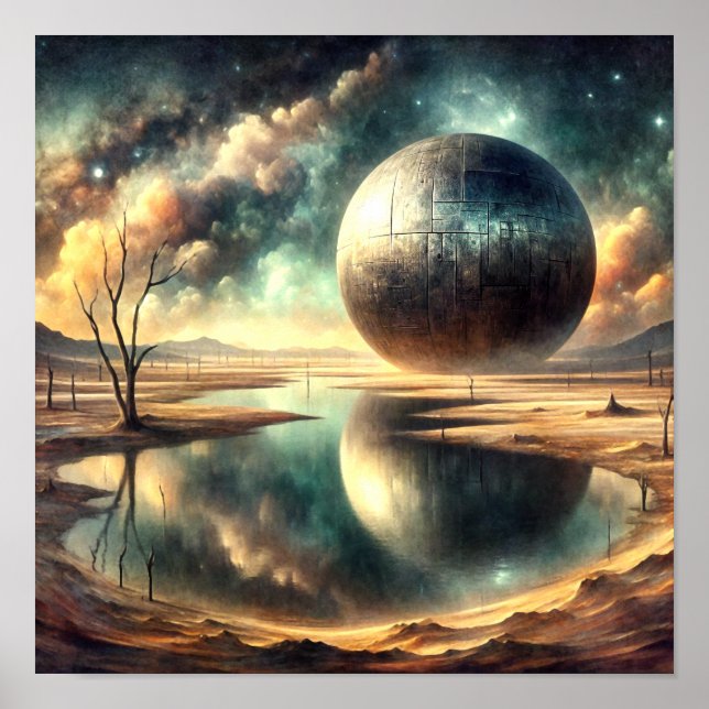 Desert Anomoly Poster (Framsidan)