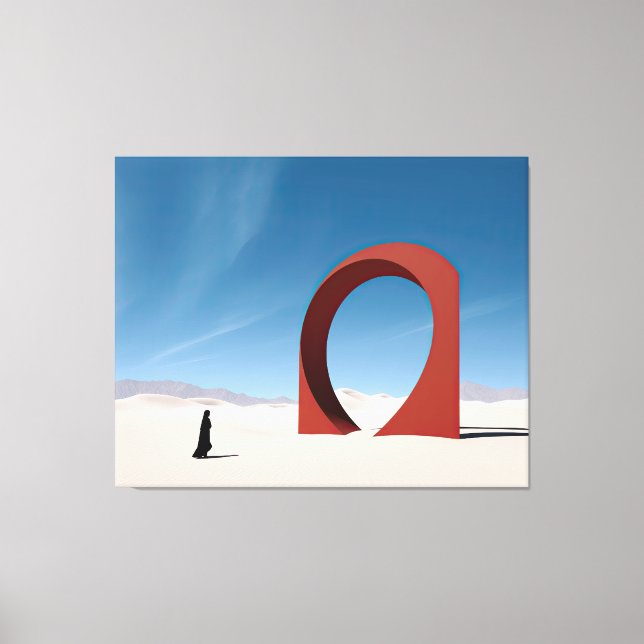 Desert Arcana: Sentinel: Solid Canvastryck (Framsida)