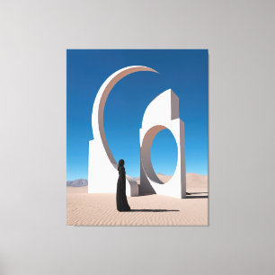 Desert Arcana: Whisper of the Cosmos Canvastryck