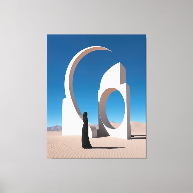 Desert Arcana: Whisper of the Cosmos Canvastryck (Framsida)