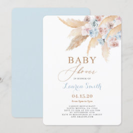 Desert Baby Shower Boy-inbjudan Inbjudningar