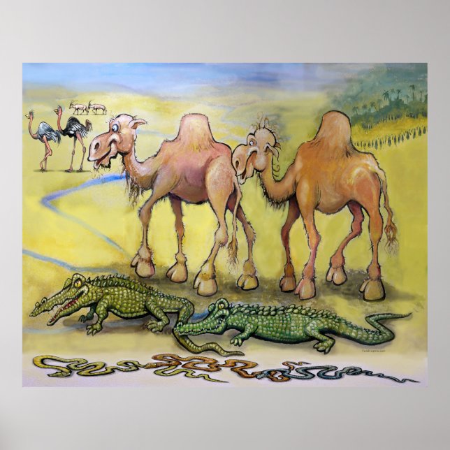 Desert-Beaster Poster (Framsidan)