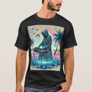 Desert Beats: Nomadic DJ T Shirt