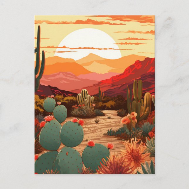 Desert Beauty #1 Poster Vykort (Framsida)