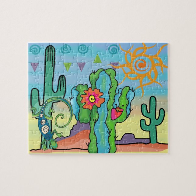 Desert Beauty Pussel (Horisontell)