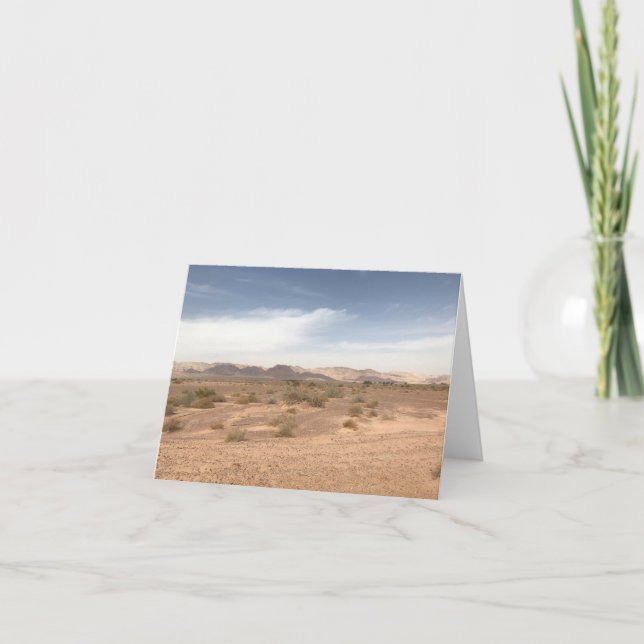 Desert-bild Kort (Framsida)