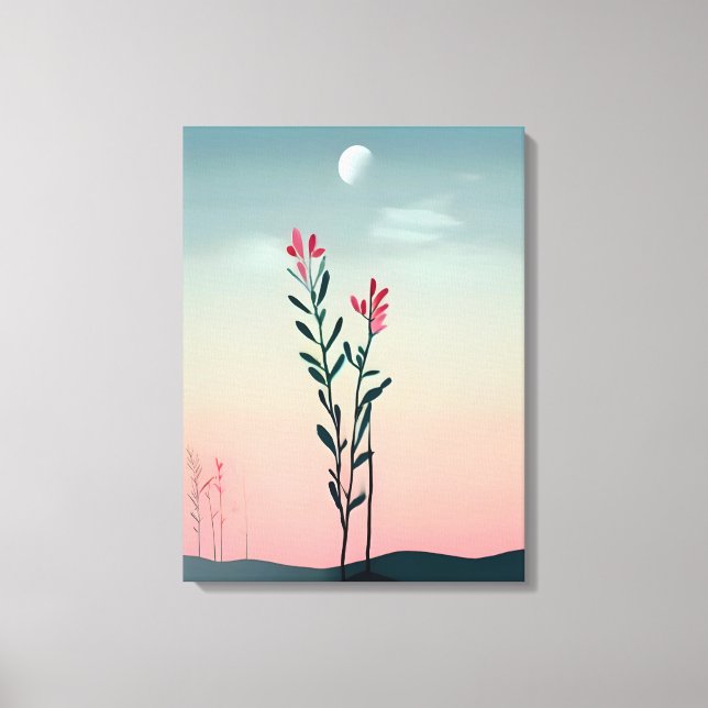 Desert Bloom Canvastryck (Framsida)