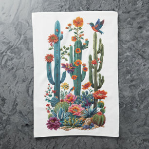 Desert Blooms Kökshandduk