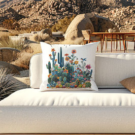 Desert Blooms Lush Mirage Kudde