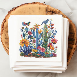 Desert Blooms Saguaro Sergranat Pappersservett