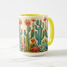 Desert Cacti Mugg