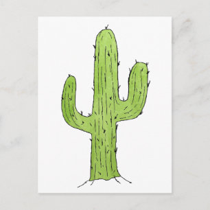 Desert Cactus Desert Plants Cactus Träd Design Vykort