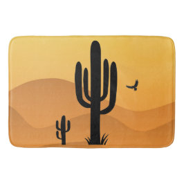 Desert Cactus Design Badrumsmatta