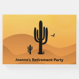 Desert Cactus Design Guest Bok