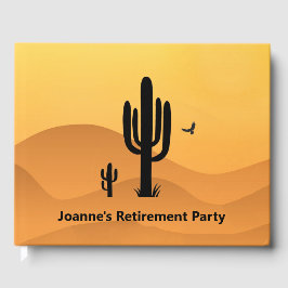 Desert Cactus Design Guest Bok