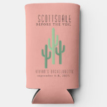 Desert Cactus Scottsdale Bachelorette Can Cooler