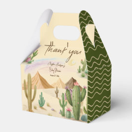 Desert Cactus Tack Boho Arch Bbaby Shower Presentaskar