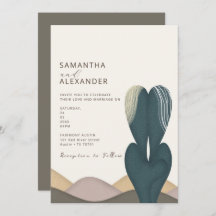 Desert Cactus Theme Bröllop