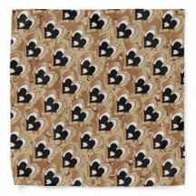 Desert Camo Heart Kissing par