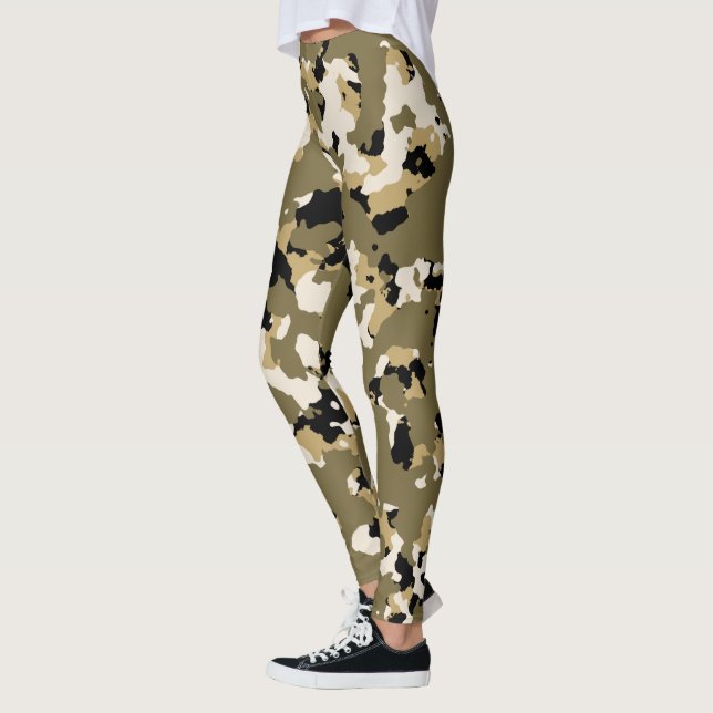 Desert Camo Leggings (Vänster)