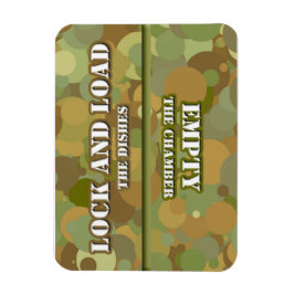 Desert Camo Lock n Load Dishwasher Magnet