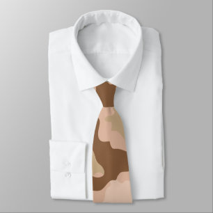 Desert Camo Neck Tie Slips