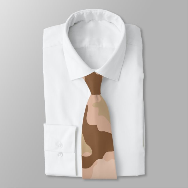 Desert Camo Neck Tie Slips (Bunden)