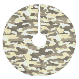Desert Camouflage Julgransmatta Borstad Polyester
