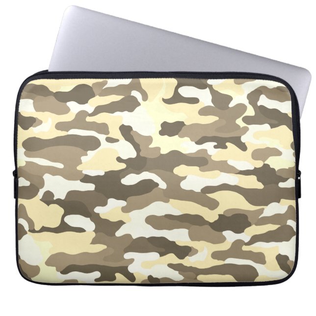 Desert Camouflage Laptop Fodral (Framsidan)