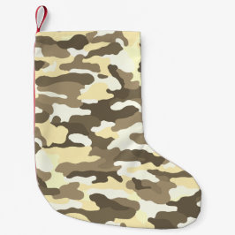 Desert Camouflage Liten Julstrumpa