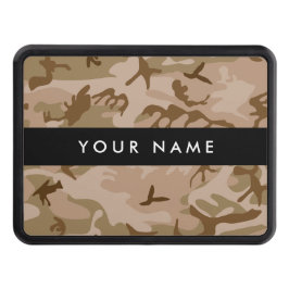 Desert Camouflage Pattern, ditt namn, Anpassa Dragkroksskydd