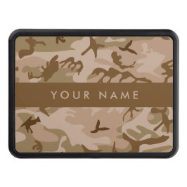 Desert Camouflage Pattern, ditt namn, Anpassa Dragkroksskydd