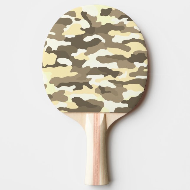 Desert Camouflage Pingisracket (Framsidan)