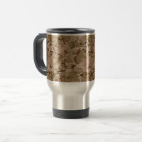 Desert Camouflage with Pebbles, Military, Army