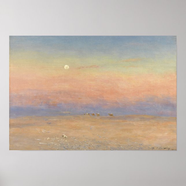 Desert Caravan Poster (Framsidan)