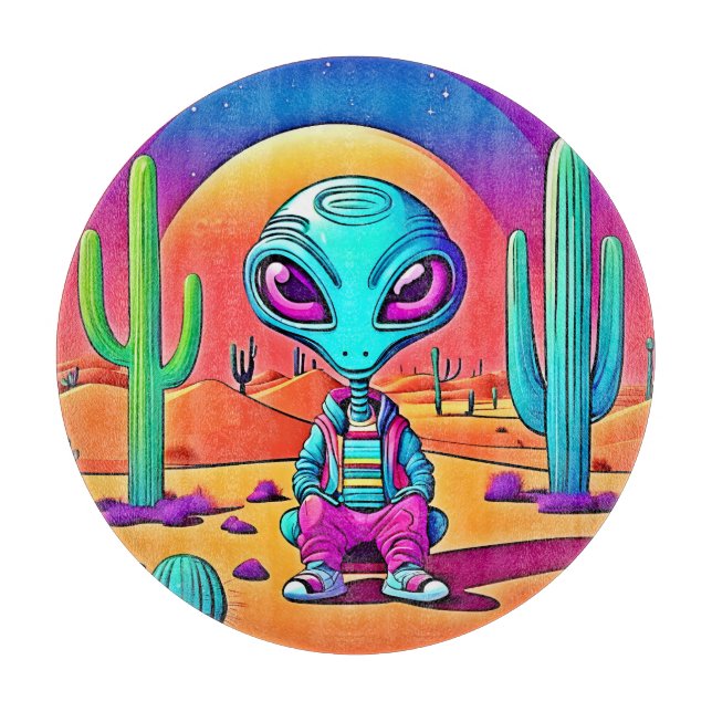Desert Chillin'Alien Art (Framsidan)