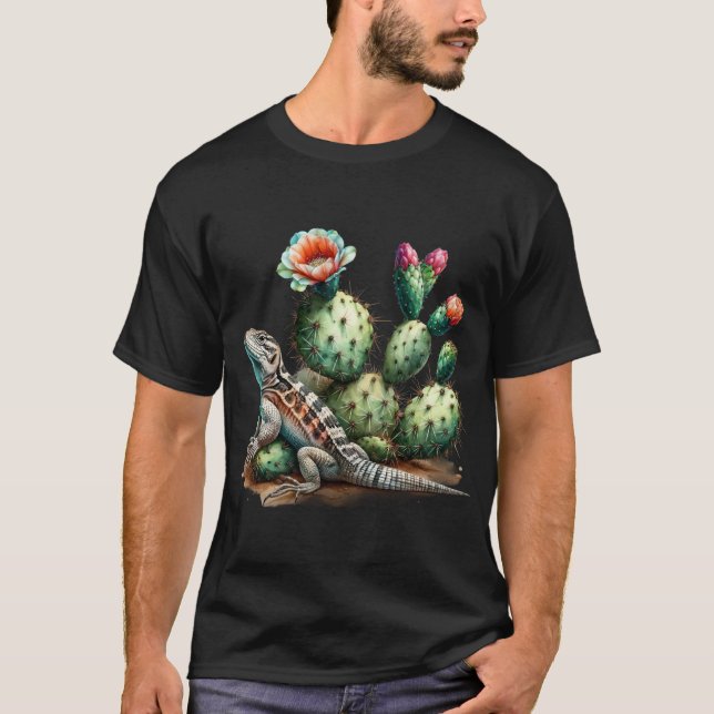 Desert Chuckwalla T Shirt (Framsida)