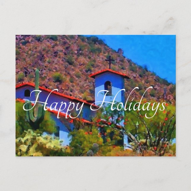 Desert Church, Glad helg Vykort (Framsida)