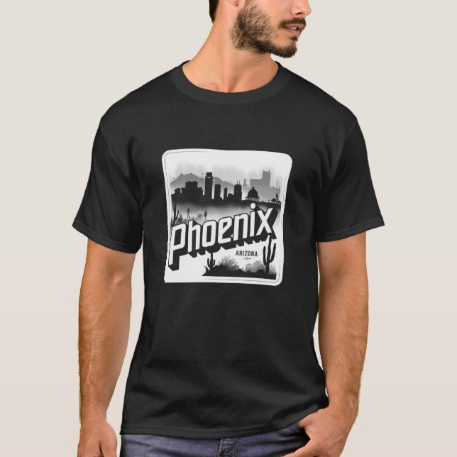 Desert City Älskare T Shirt (Framsida)