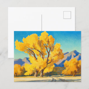 Desert Cottonwood, Arizona av Maynard Dixon Inbjudan Vykort