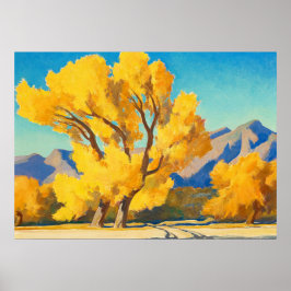 Desert Cottonwood, Arizona av Maynard Dixon Poster