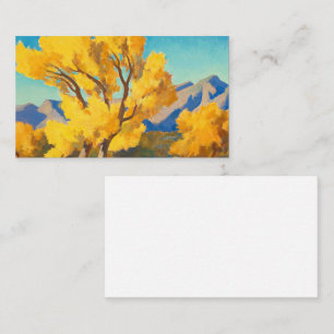 Desert Cottonwood, Arizona av Maynard Dixon Visitkort