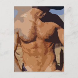 Desert Cowboy Vykort